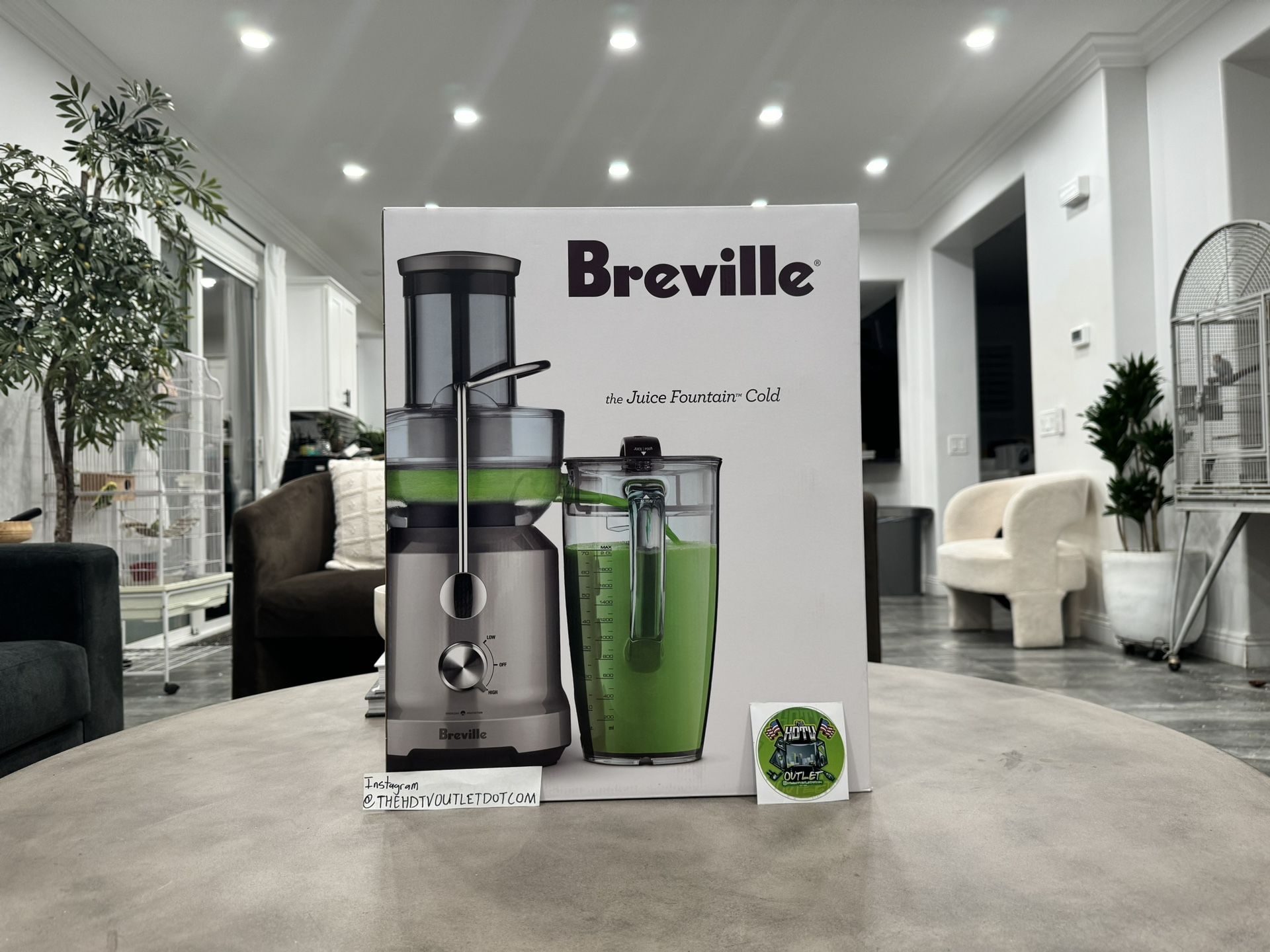 Breville Juice Fountain Cold Electric Juicer 