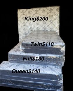 Mattresses King Queen Full Twin 