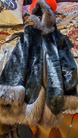 Faux Coat - Burning MAN