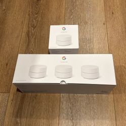Google WiFi Mesh Router System. 