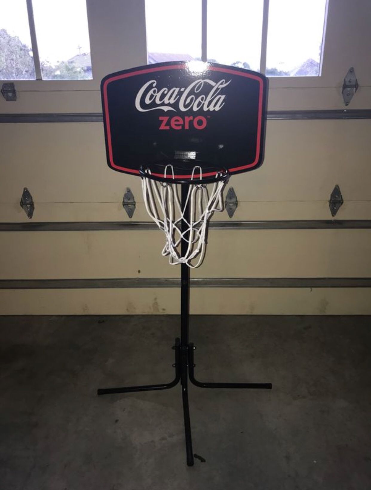 Coca Cola Zero Basketball Hoop.