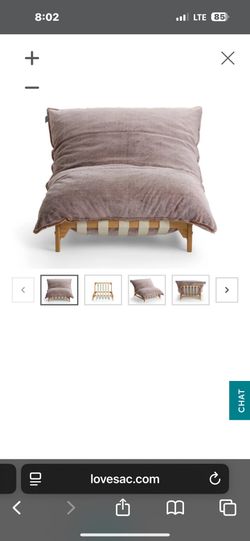 NO CHAIR Lovesac Sac Pillow Sac