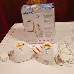 VTech Digital Audio Monitor, DECT 6.0, Belt Clip 