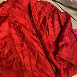 Tommy Hilfiger Women Jacket Red Color Size Medium 
