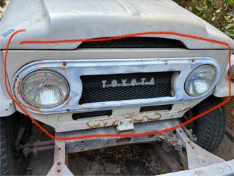 1973 Toyota Land Cruiser Front Bibs 