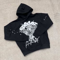 Black Sp5der Hoodie 