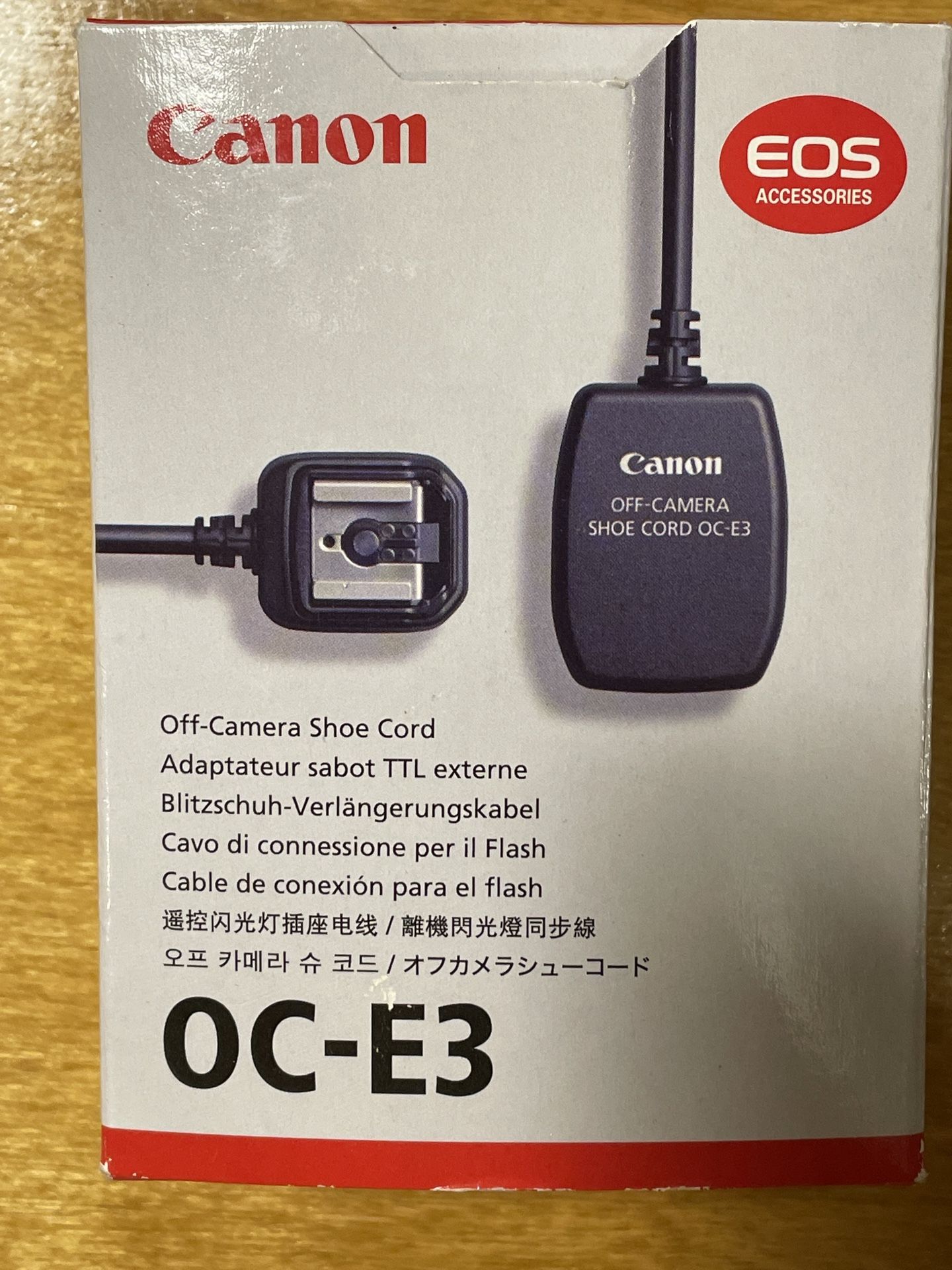 Canon of camera shoe cord OC-E3