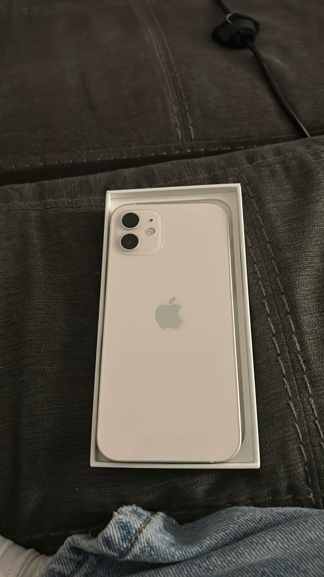 White iPhone 12