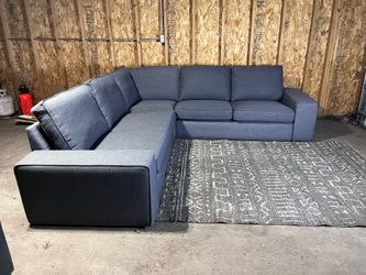 🚚 FREE DELIVERY - IKEA KIVIK Gray Sectional Sofa