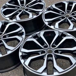 19” OEM CHEVY EQUINOX MALIBU IMPALA FACTORY GMC TERRAIN WHEELS RIMS SET NEW 