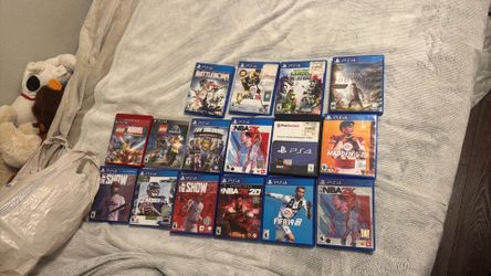 PS4 Game Bundle – 14 Games – Sports, LEGO, Assassin’s Creed & More