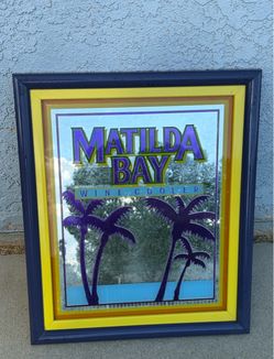 Vintage Matilda Bay Wine Cooler Sign