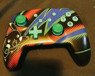 Nintendo switch pro controller pokemon branded