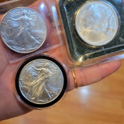 3 LIBERTY MINT AND W 'S