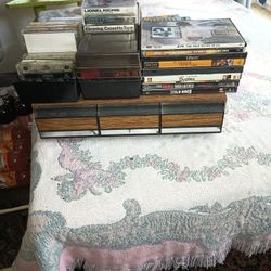 Cassette Tapes,19" TV, Native American Pictures 