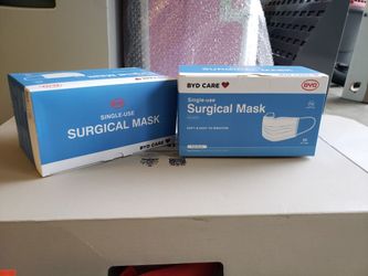 BYD Surgical Mask Single Use 50 Pieces (6 Boxes)