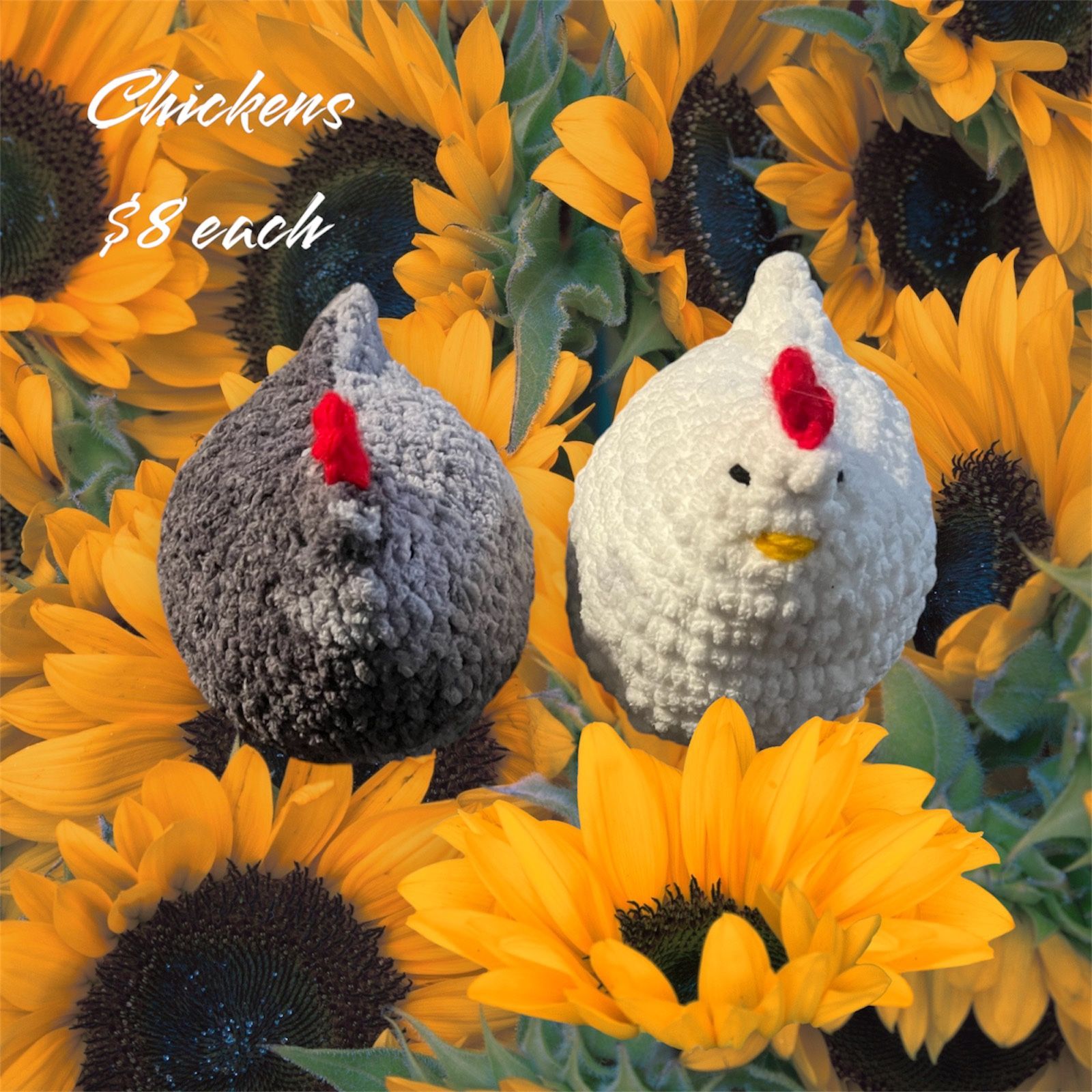 Crochet Chickens