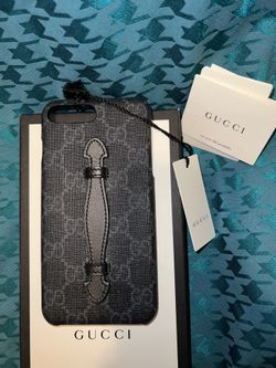 Gucci iPhone 8 Plus Case - Black
