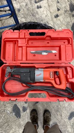 Slightly used sawzall - Milwaukee