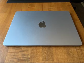 M4 MacBook Air 13” Sky Blue 256gb 16gb RAM
