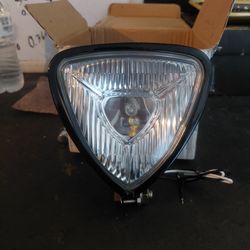 7 inch Triangle LED Motorcycle Headlight