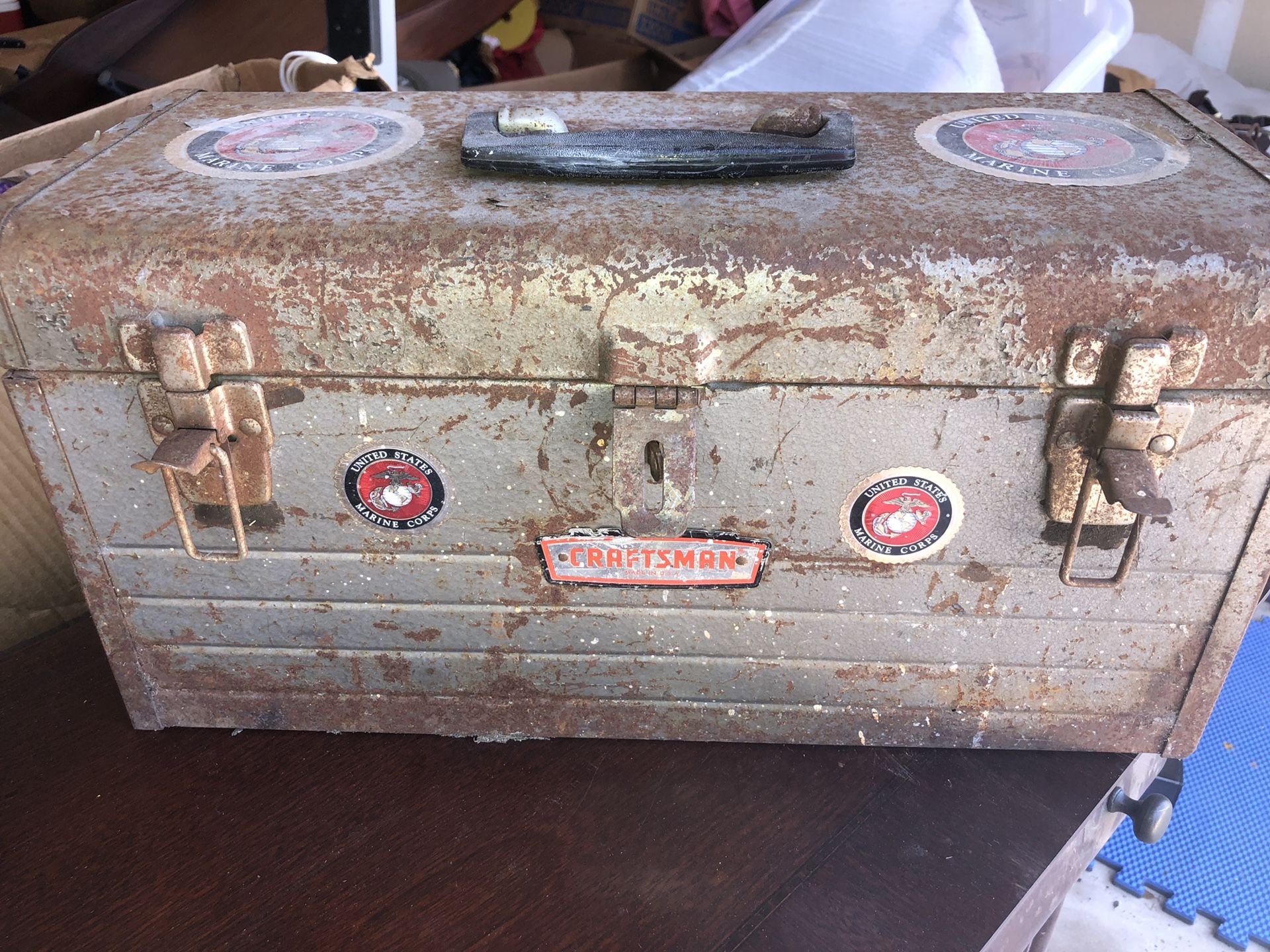 Antique tool box