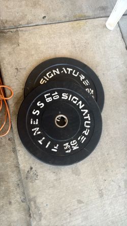 Signature Fitness set of 10lbs