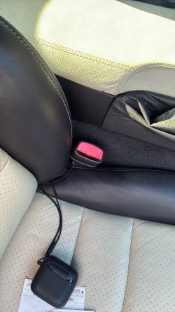 Corvette c6 seat belt