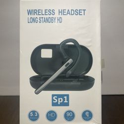 SKIUDCT V5.3 Bluetooth Headset 120Hrs Talk Wireless Headset