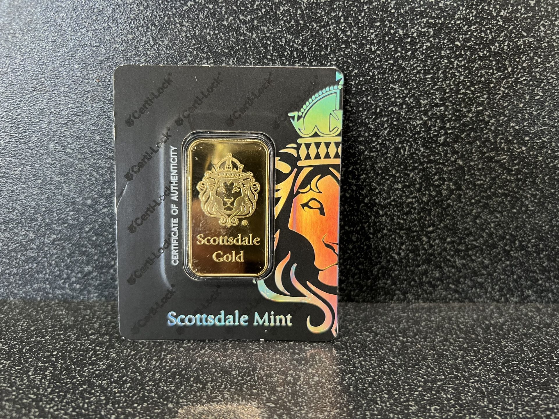 1oz And 5gram Gold Bars 