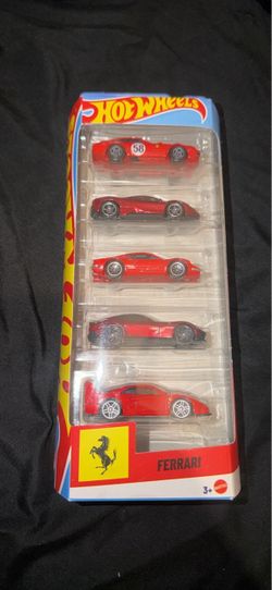 Hot Wheels Ferrari 5-Pack Die-Cast Cars