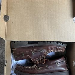 R.M. Williams Leather Boat Shoes