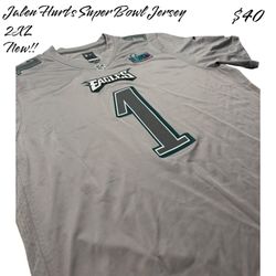 Jalen Hurts Super Bowl Jersey!! Brand New W/ Tags!!
