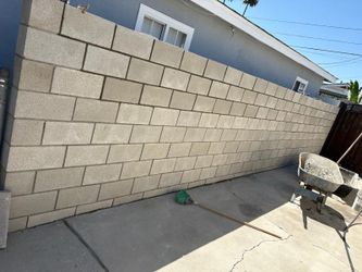 wall/block/patio
