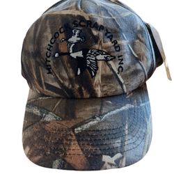 Hitchcock Scrap Yard Inc. Camo Advantage Max - 4 HD Snapback Cap  
