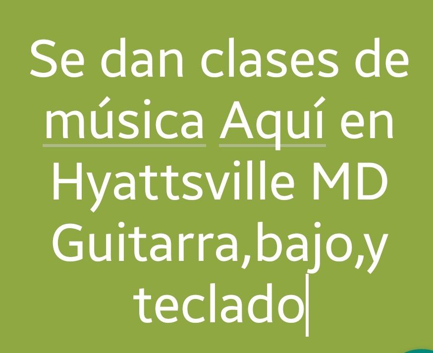 Clases de musica Guitarra,Bajo, Teclado.