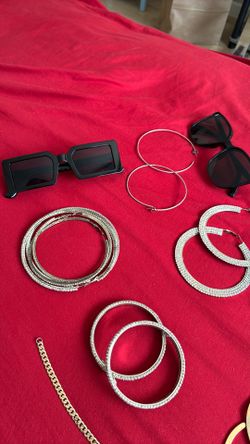assorted trinkets and shades