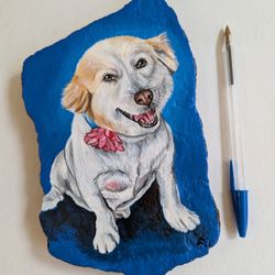 Custom Portraits On A Rock