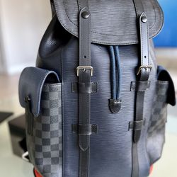 Louis Vuitton Epi Black Christopher Backpack Review 
