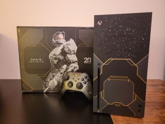 Xbox Series X Halo Infinite Limited Edition (1 TB) – Complete in Original Box – Excellent Condition