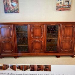 ****Vintage Wall Cabinet Imported From Germany**** 