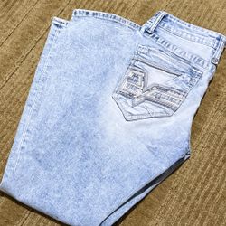 Salvage Buckle Jeans 29W 32L