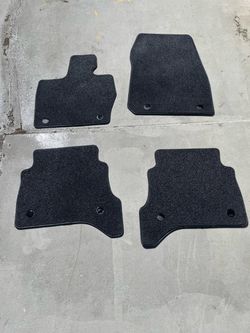 2023-24 Land Rover Range Rover Black Carpet Floor Mats 4pc Set  #M8E2130A22BB8PVJ OEM