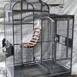 Split Level Bird Cage 