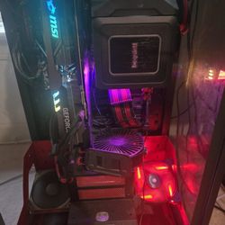 Computer Keyboard, Monitor 