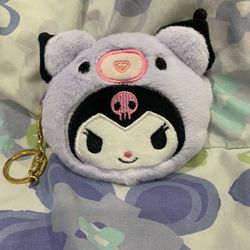 Kuromi Pouch/Coin Pouch Keychain
