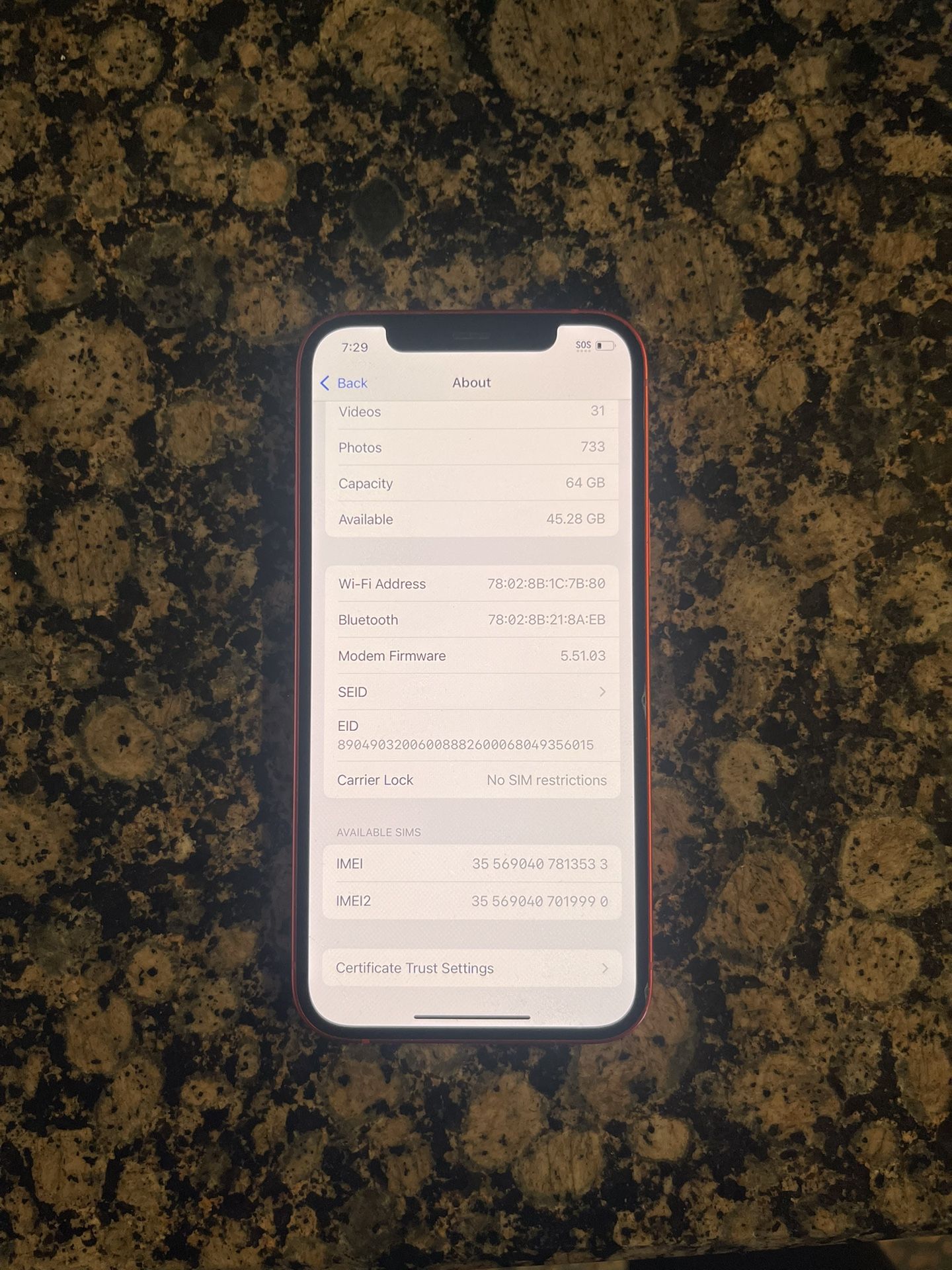 Unlock T Mobile I Phone 12 128GB