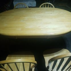Table And  4 Chairs 
