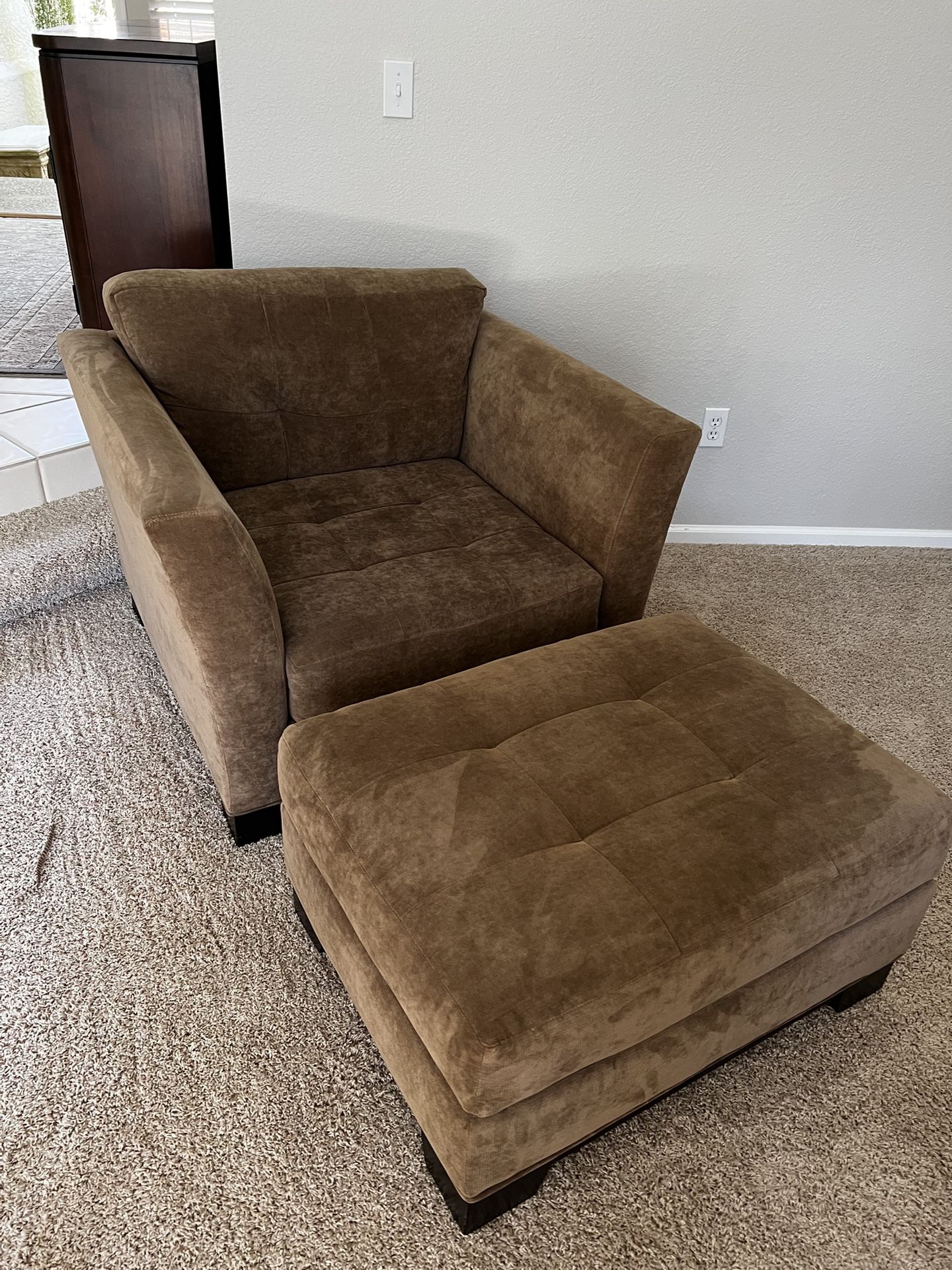 Chair And Ottoman