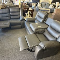 Reclining Sofa And Loveseat Set 